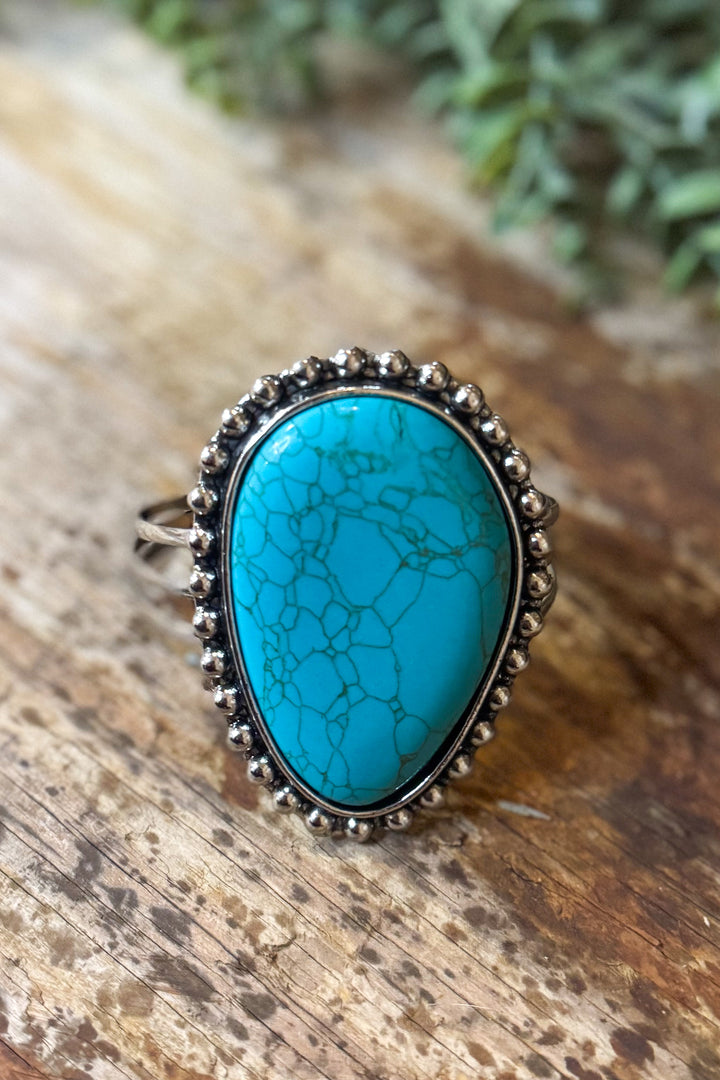 Canyon Tide Cuff Bracelet - Turquoise