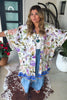Thinking Spring Oversized Kimono - Purple