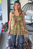 Golden Meadow Boho Tank - 100% Cotton