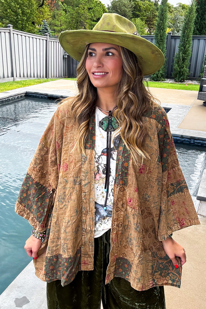 Golden Meadow Cardigan - 100% Cotton