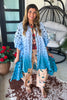 Dapple Haven Button Duster - 100% Cotton - Blue