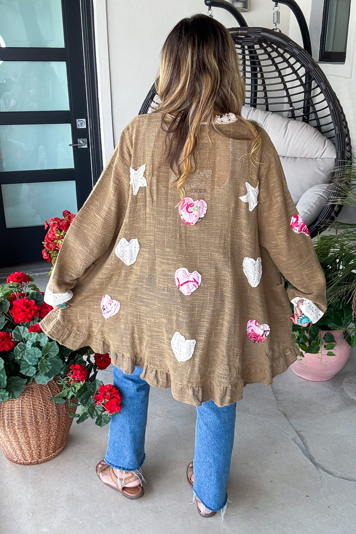 True Love Jacket - 100% Cotton - Mocha