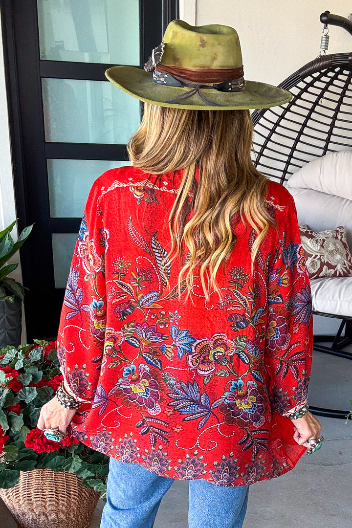 Love Story Top - Red