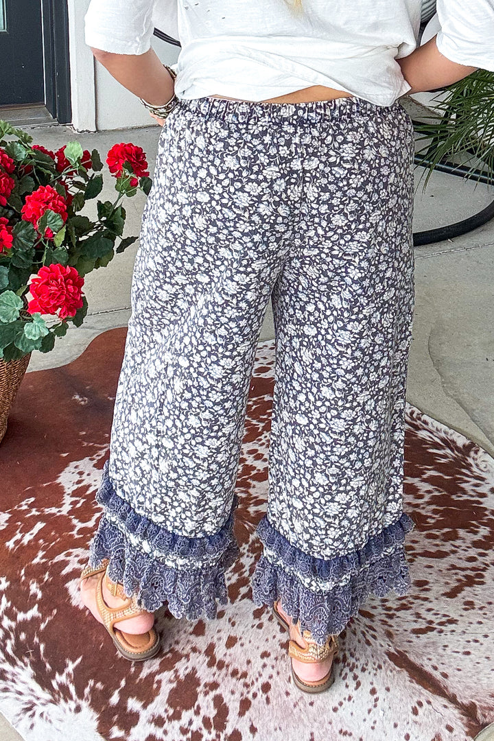 Midnight Meadow Bloomers - Navy