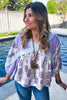 Crossroads Vineyard Top - 100% Cotton - Grape