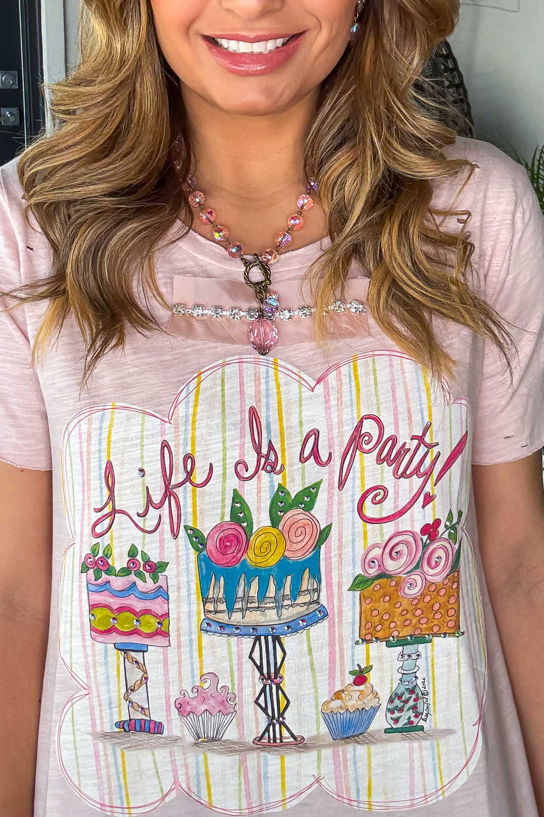 Life is a Party Tee - 100% Cotton - Made in USA