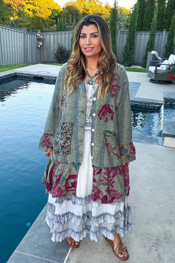 Pale Rosewood Duster - 100% Cotton