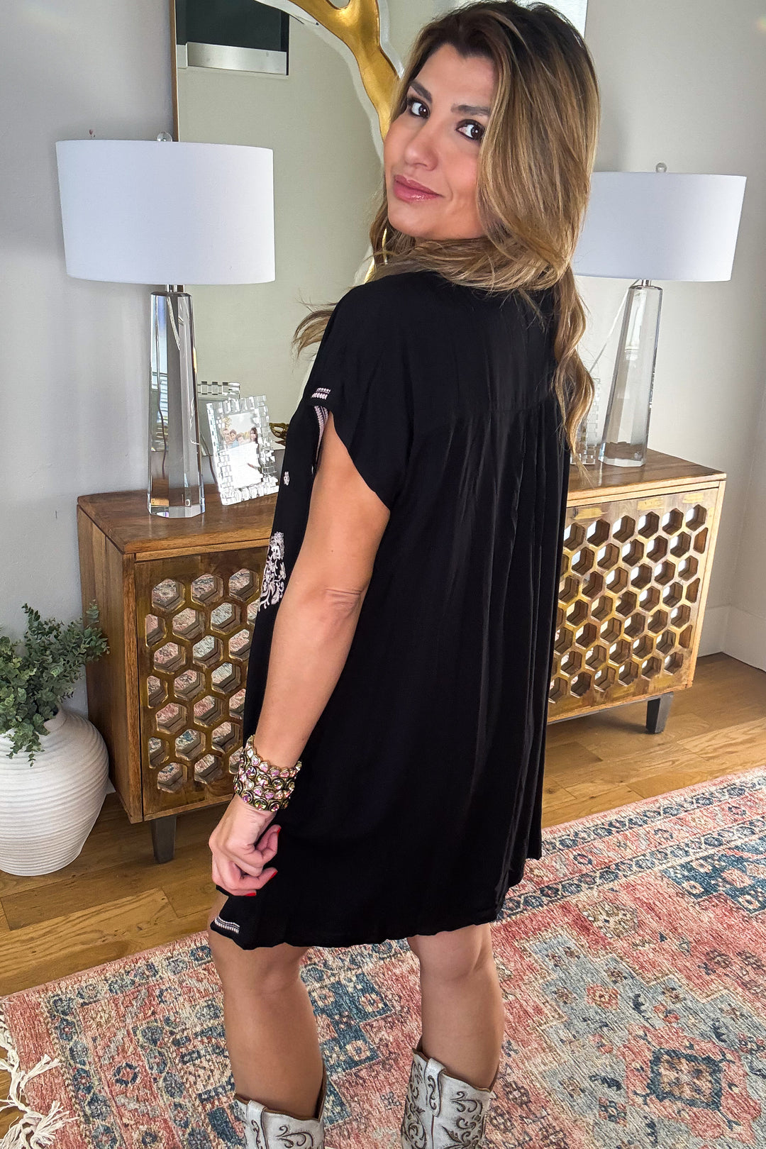 AHB EXCLUSIVE: Deserving Mercy Tunic  - Black