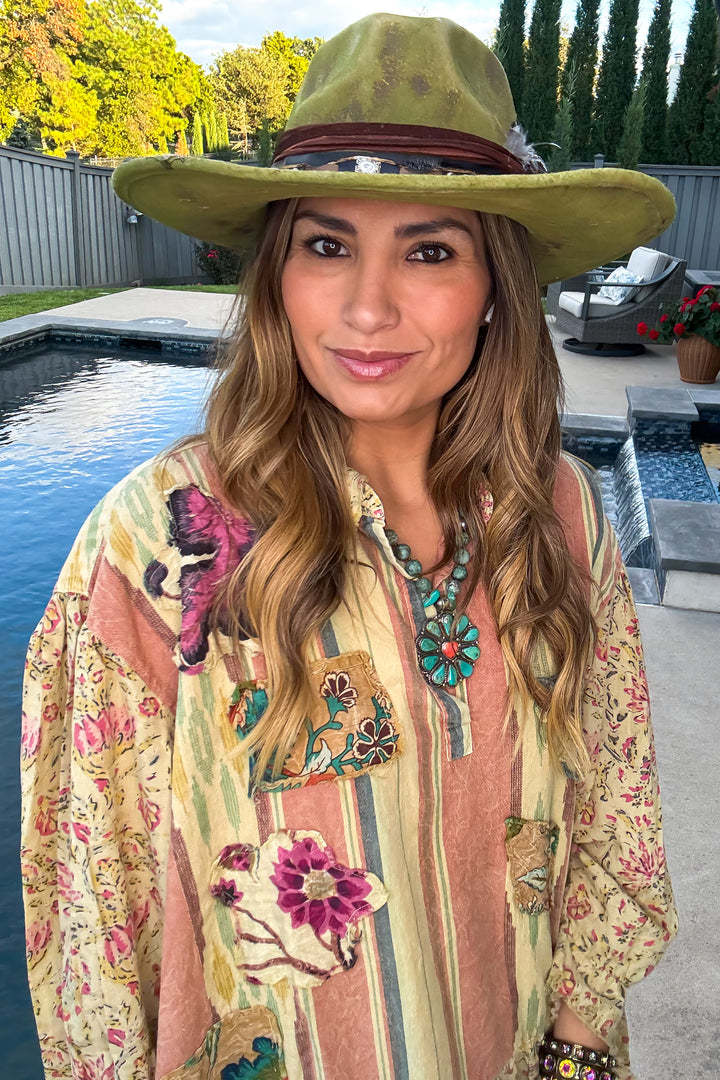 Southern Skies Top - 100% Cotton