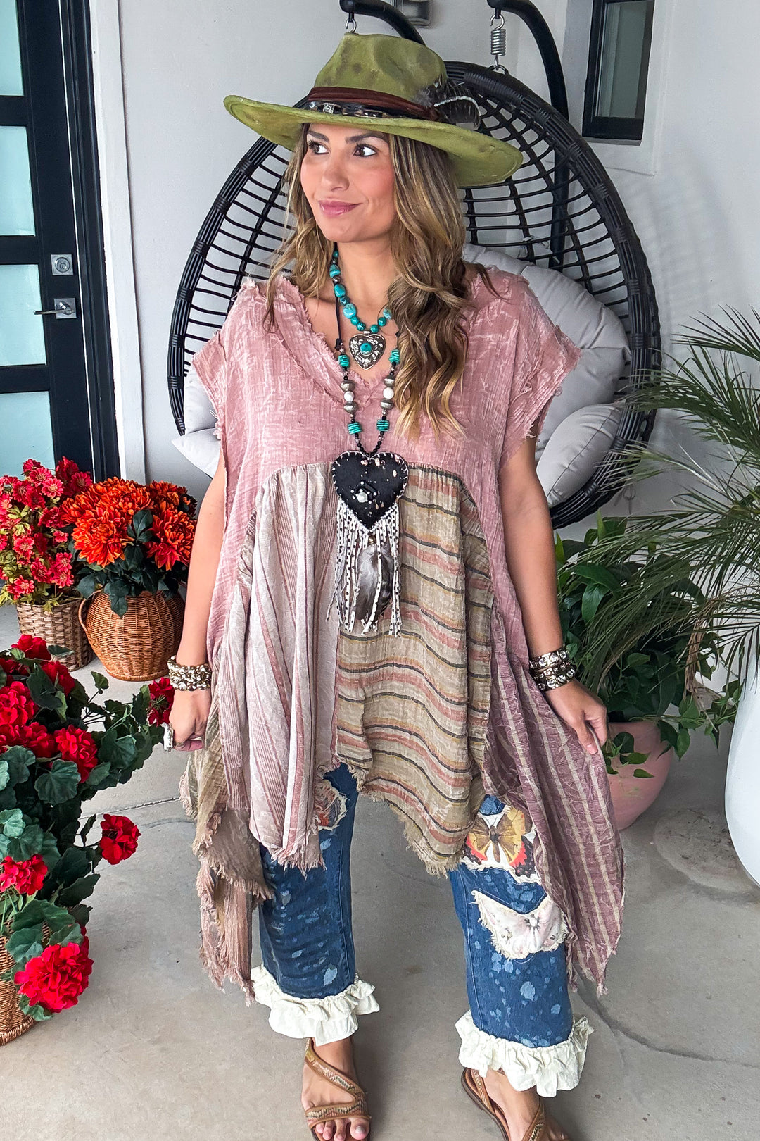 Cloud Dancer Oversized Tunic - 100% Cotton