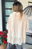Sweetly Styled Top - Natural