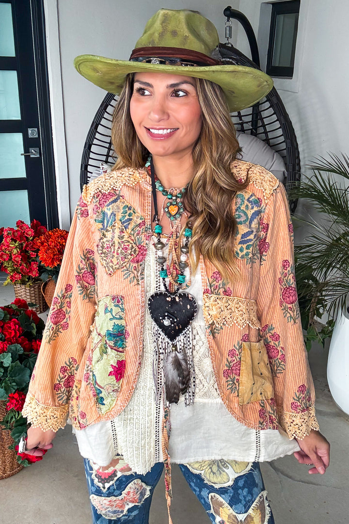 Dhalia Reversible Jacket - 100% Cotton