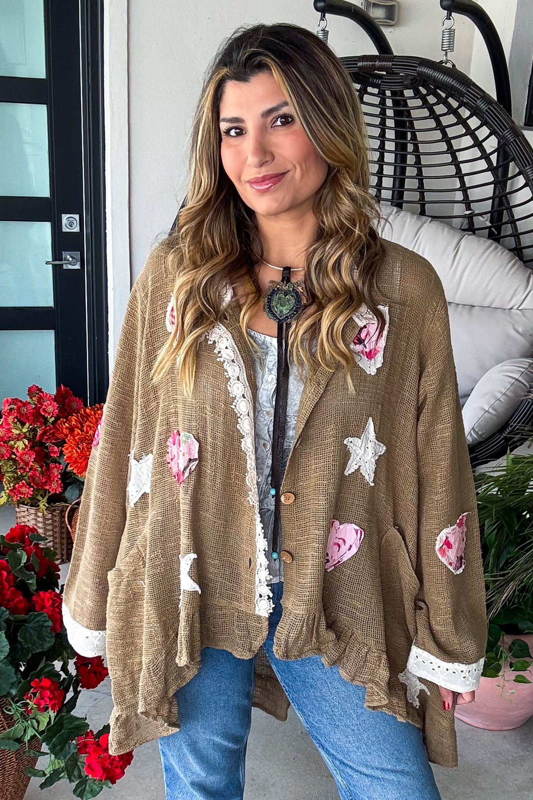 True Love Jacket - 100% Cotton - Mocha