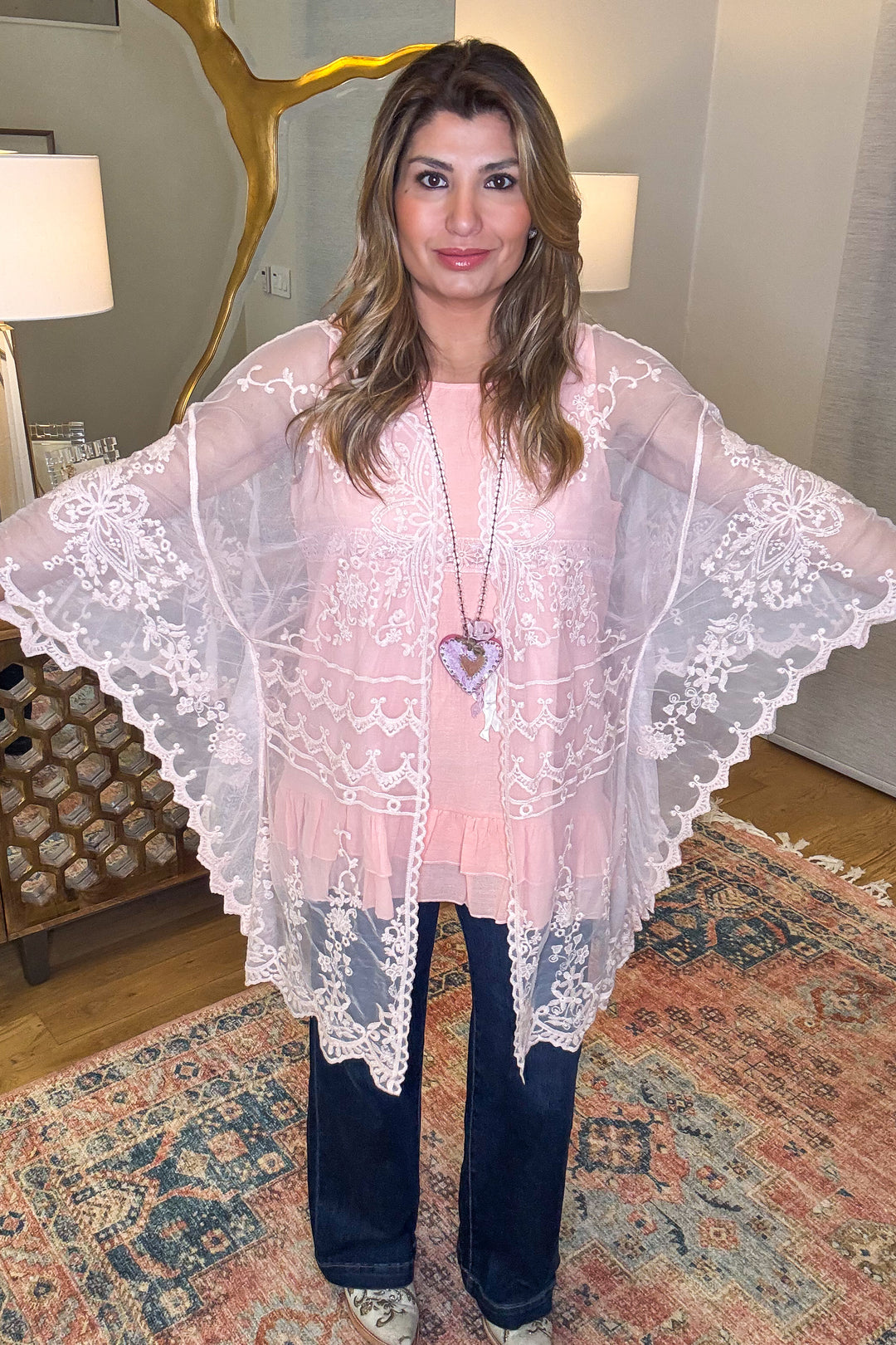 AHB EXCLUSIVE: Finding Perfection Kimono  - Pink