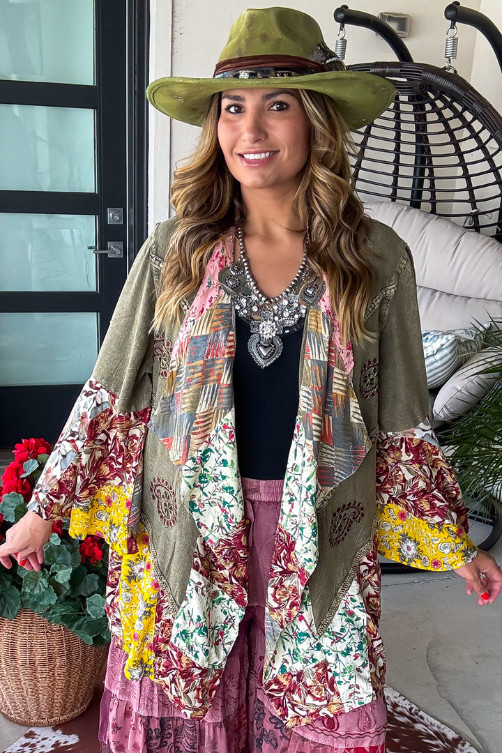 Beautiful Luck Cardigan  - Gravel
