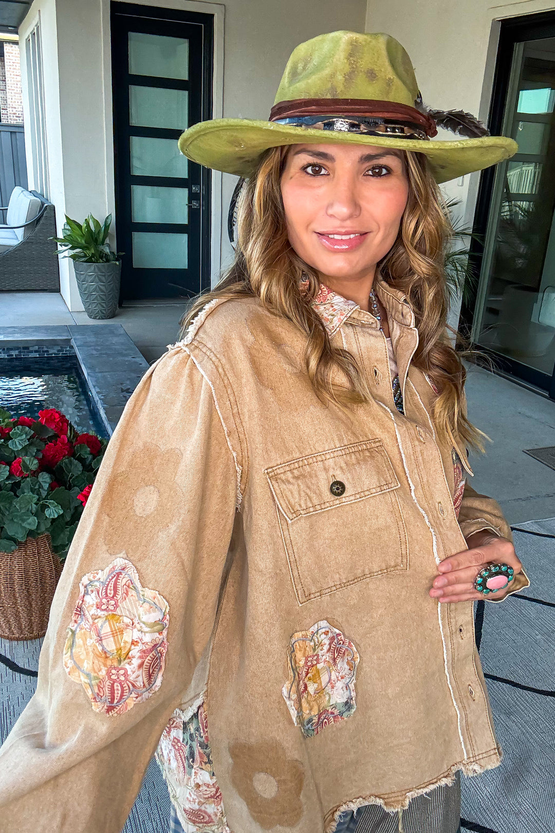 Prairie Patch Shacket - 100% Cotton