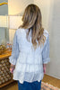 Gathering Sweetness Blouse - Gray