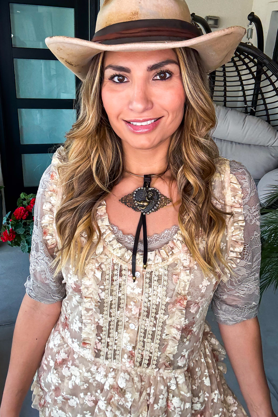 Dance Away Lace Tunic