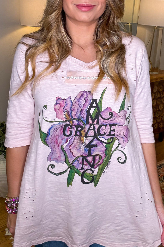 Amazing Grace Tee - 100% Cotton - Made in USA