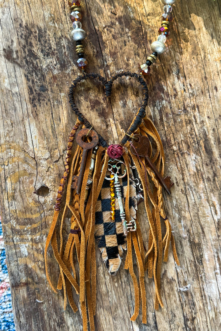 Heart of the Wanderer Necklace - Handmade