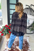 Gypsy Breeze Sheer Oversized Top - Black