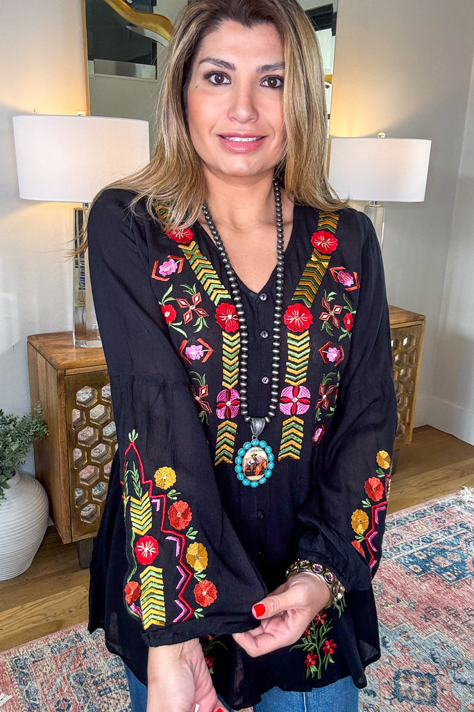 AHB EXCLUSIVE: Give Love Tunic - Black