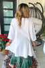 Simple Serenity Tunic - 100% Cotton - White
