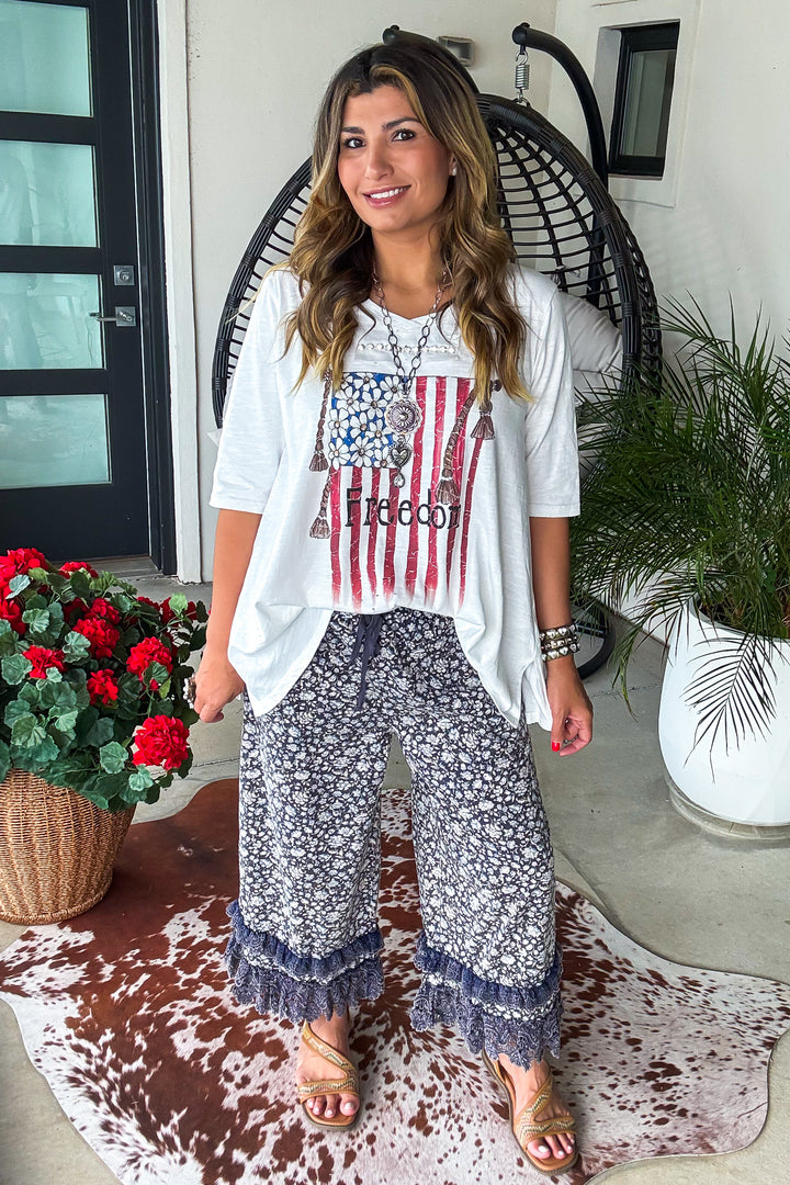 Midnight Meadow Bloomers - Navy