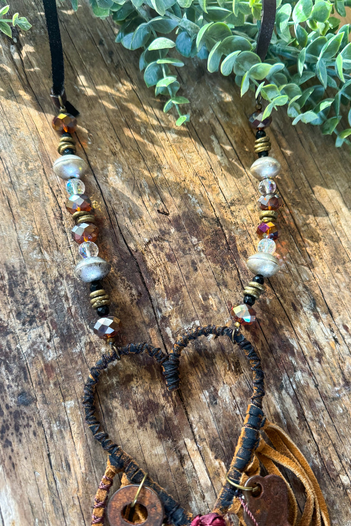 Heart of the Wanderer Necklace - Handmade