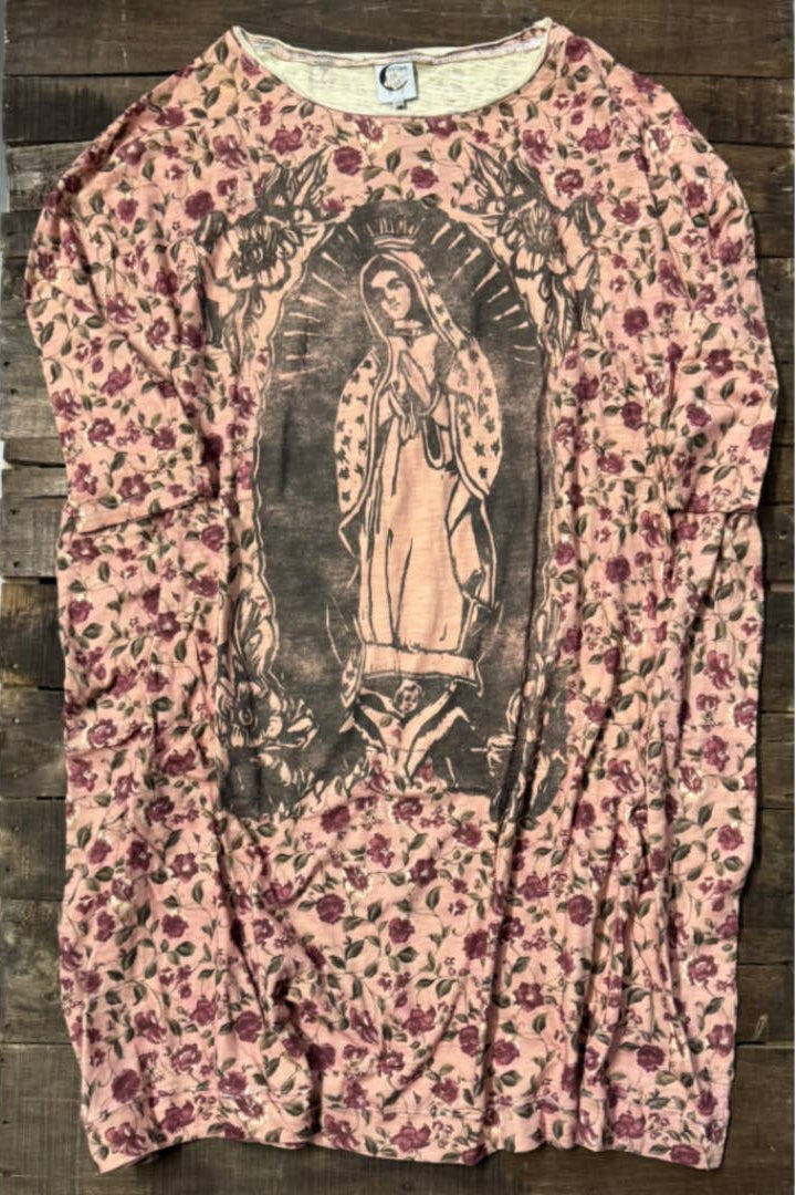 Holy Garden Vintage Dress - 100% Cotton