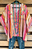Lead Me Closer  Oversized Top - Multi