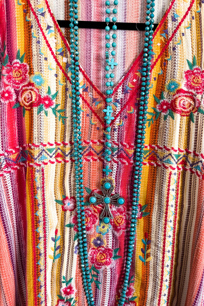 Lead Me Closer  Oversized Top - Multi