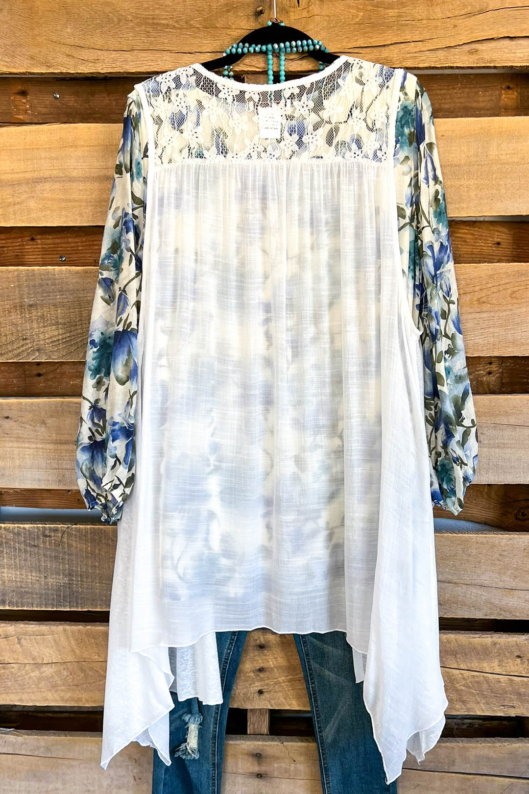 Thinking Twice Vest - White - SALE