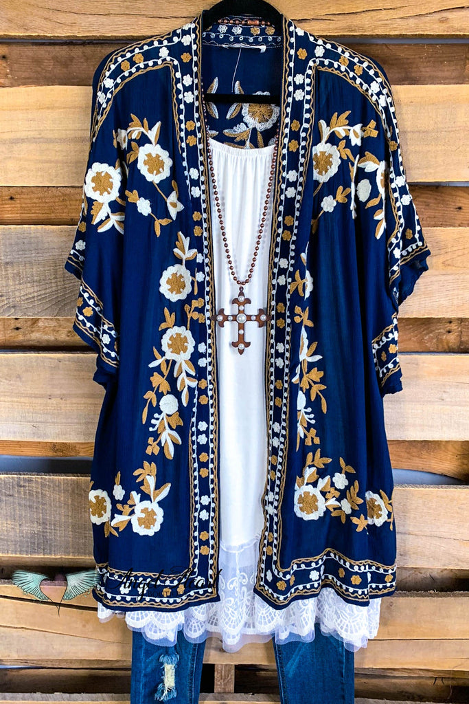 AHB EXCLUSIVE: Anywhere With Me Cardigan - Navy