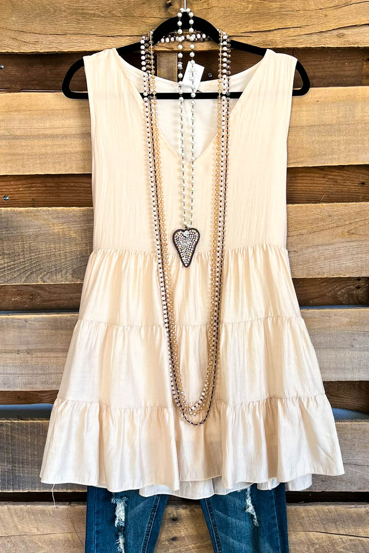 Summertime Love Top - Beige