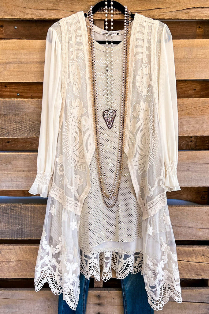 AHB EXCLUSIVE: See My Soul Vest - Natural (Vest Only) - SALE