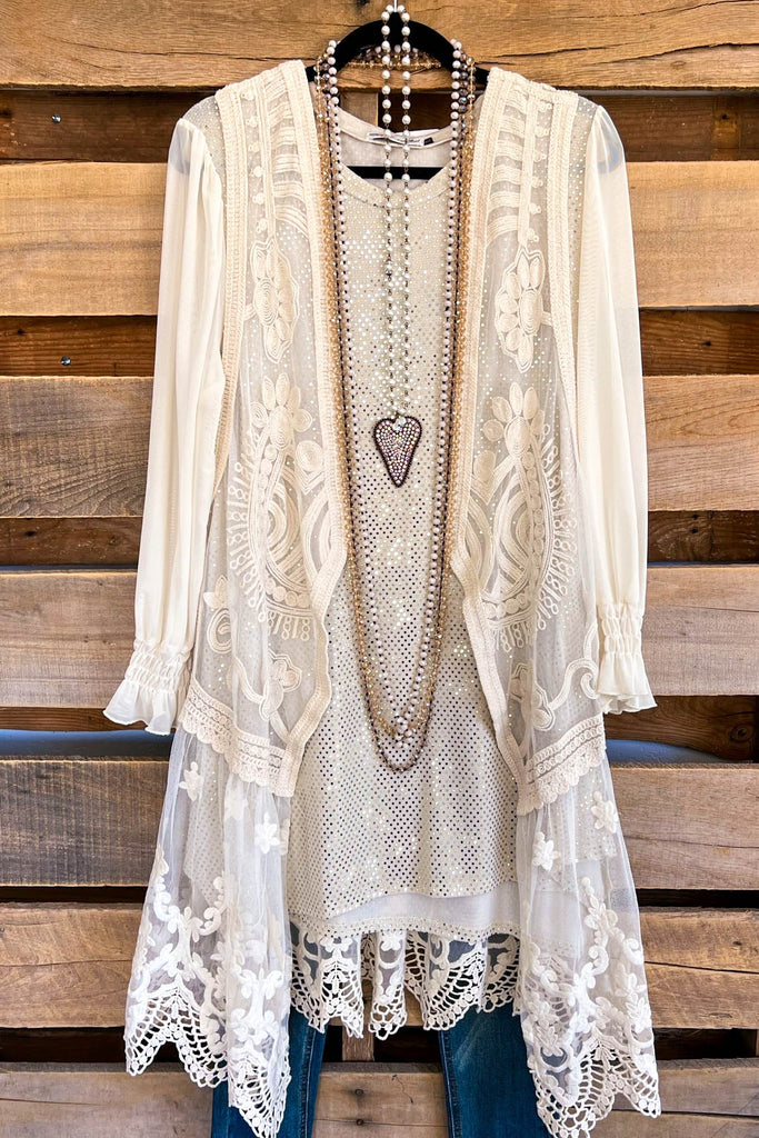 AHB EXCLUSIVE: See My Soul Vest - Natural (Vest Only) - SALE