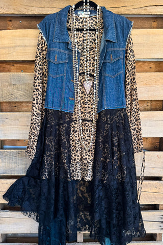 Depending On You Dress - Gravel