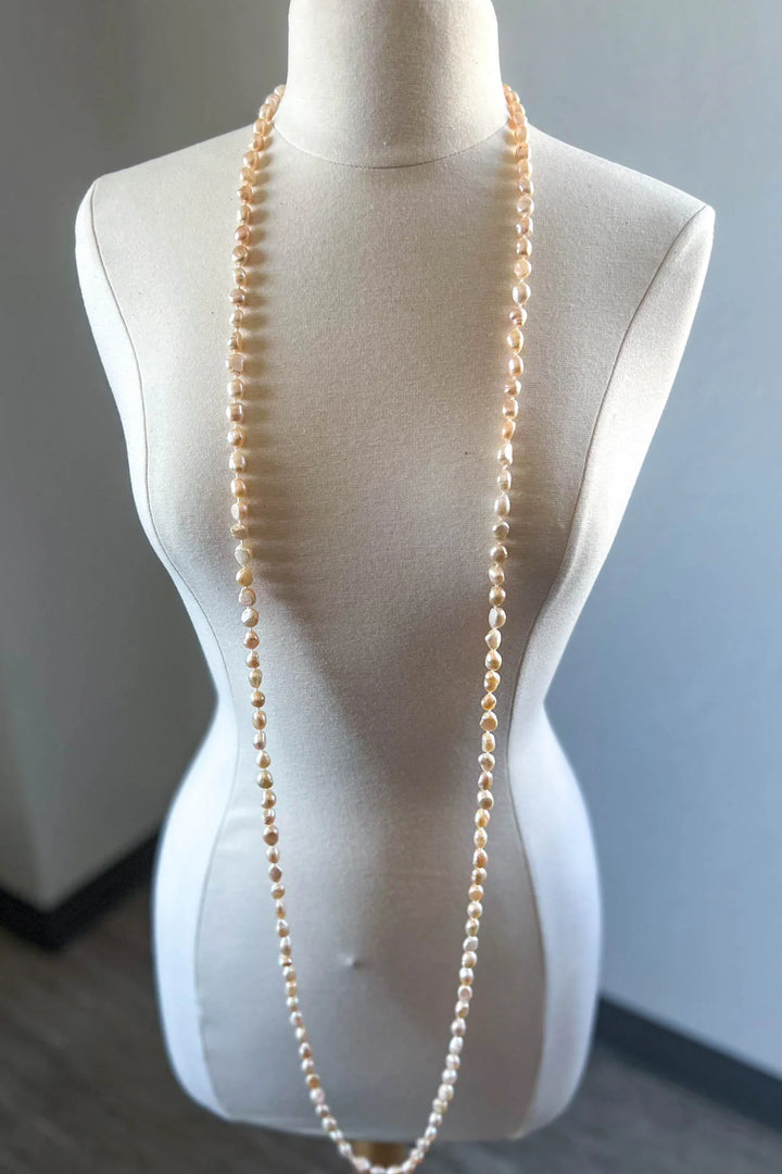 Freshwater Pearls Long Bead Necklace
