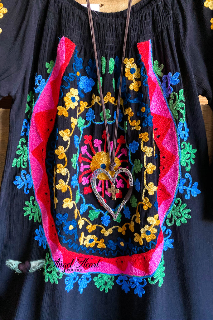 AHB EXCLUSIVE: Sweet Talker Tunic - Black - SALE