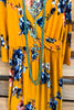 Sash Around Maxi Dress - Yellow