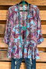 Utopia Valley Top  - Aqua - SALE