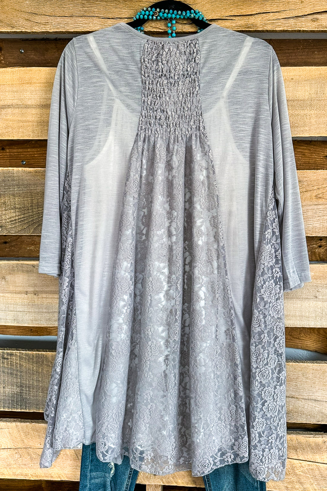 Simple Attraction Cardigan - Light Grey