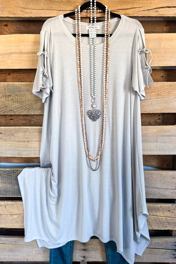 Best Kind Of Days Dress - Gray
