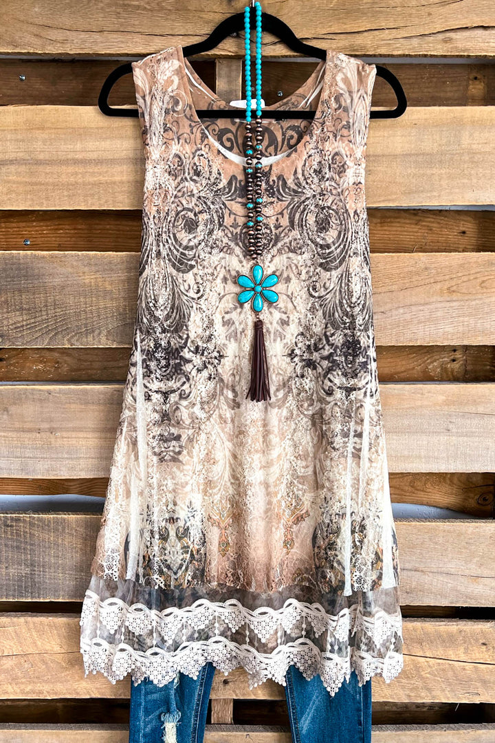 AHB EXCLUSIVE: Because Of Happiness Tunic - Beige/