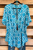 Down By The Sea Blouse - Emerald - SALE