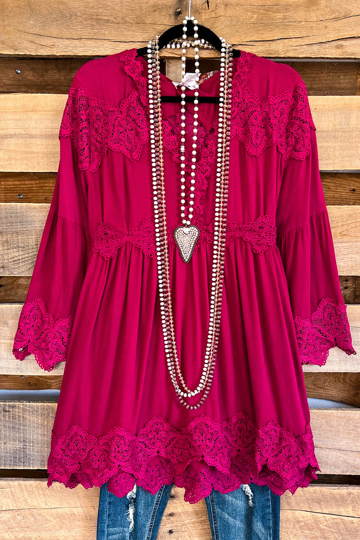 AHB EXCLUSIVE - The Most Beautiful Top - Maroon