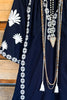 AHB EXCLUISVE: Yours Truly Midi Dress - Navy - 100% Cotton