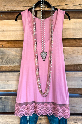 Extender: Slip on Tank/Tunic-Red
