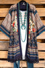 Breaking The Rules Kimono - Teal